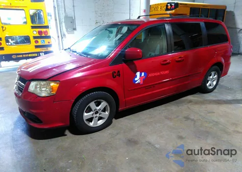 2013 Dodge Grand Caravan Sxt z USA, uszkodzony, nr VIN 2C4RDGCG4DR655402